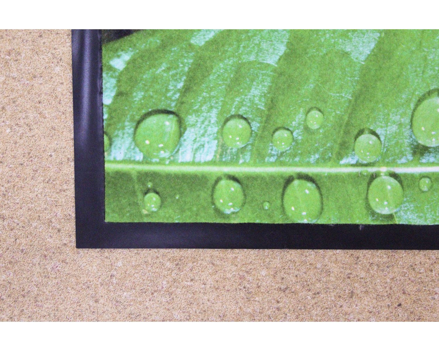 коврик грязезащитный printed doormat 40696-e1 green