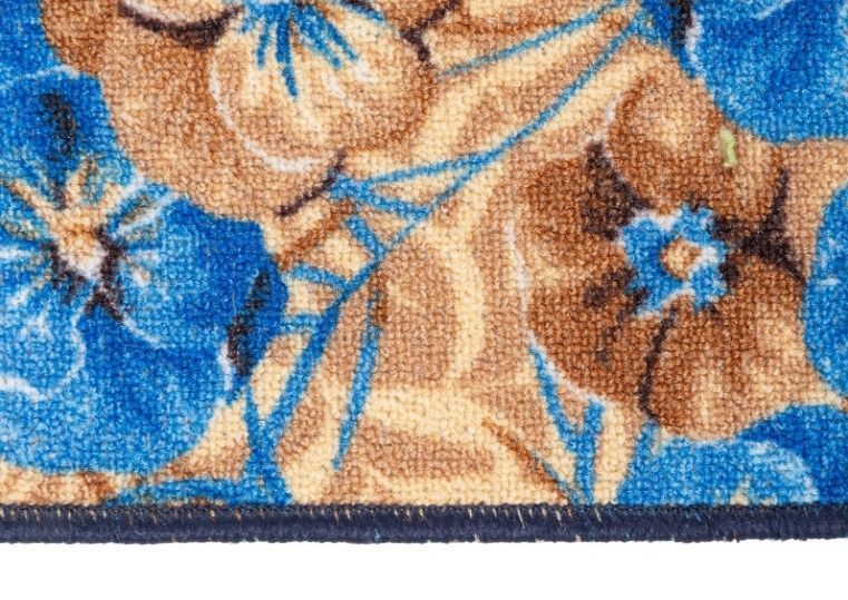 дорожка ковр. принт милана 50 21 синий дорожка