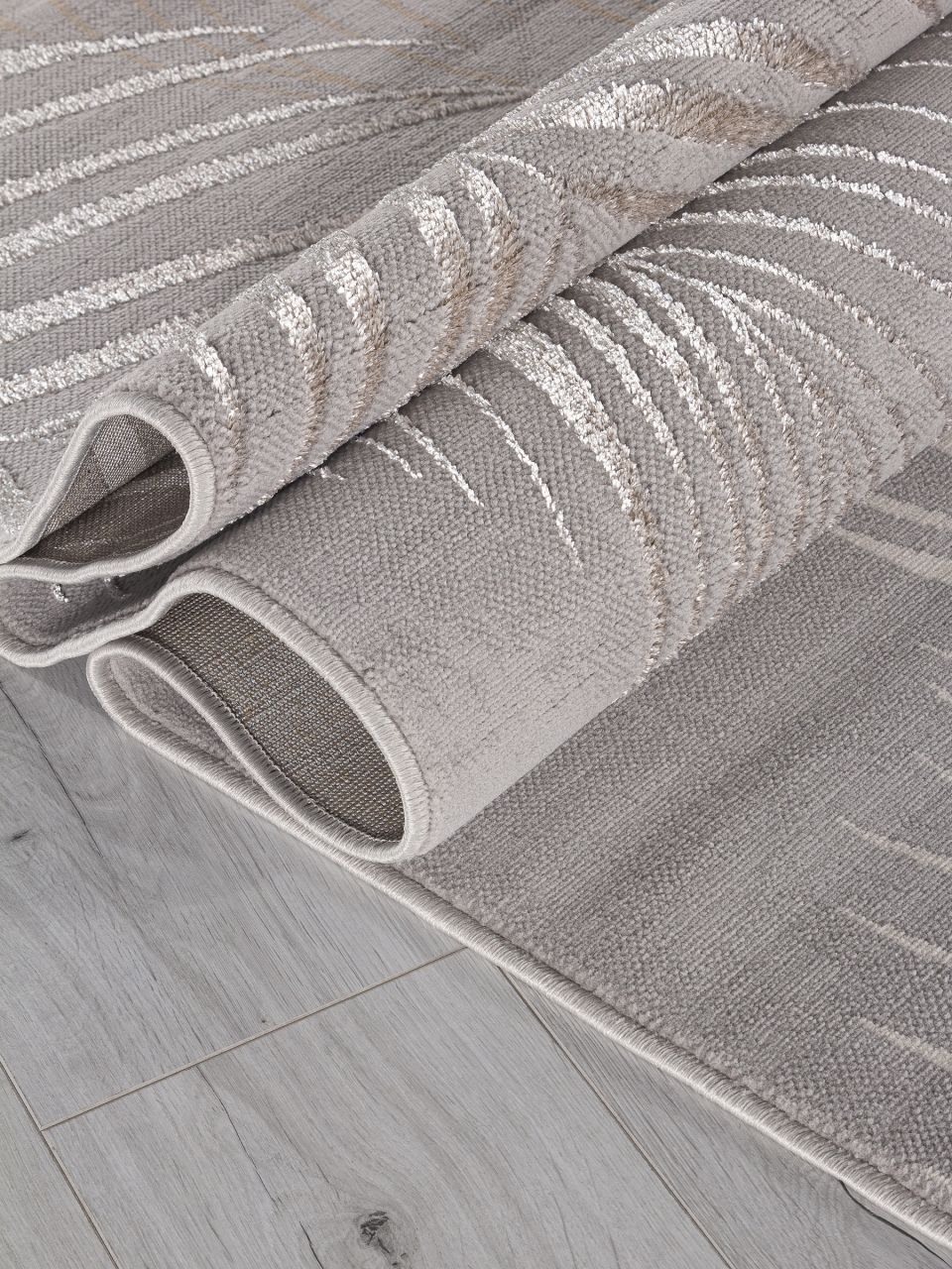 ковер liman f167 серый