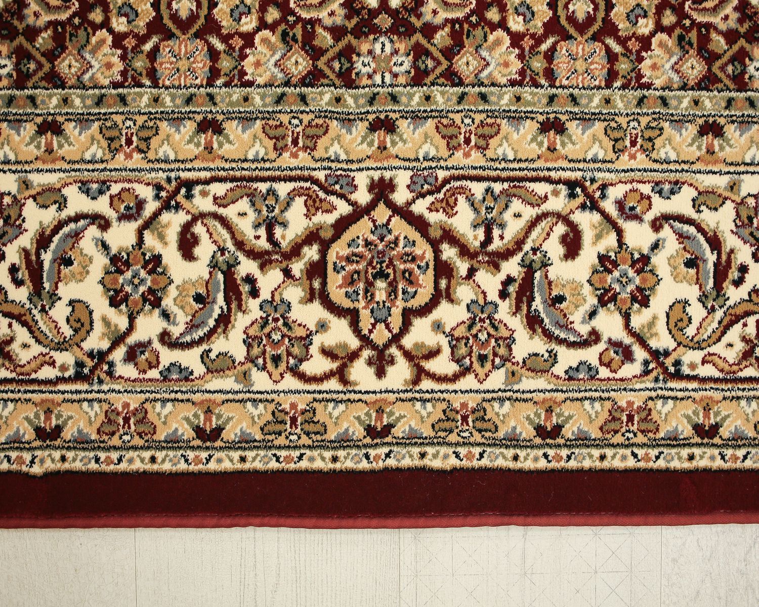 ковер premium 57011 1414 red овал