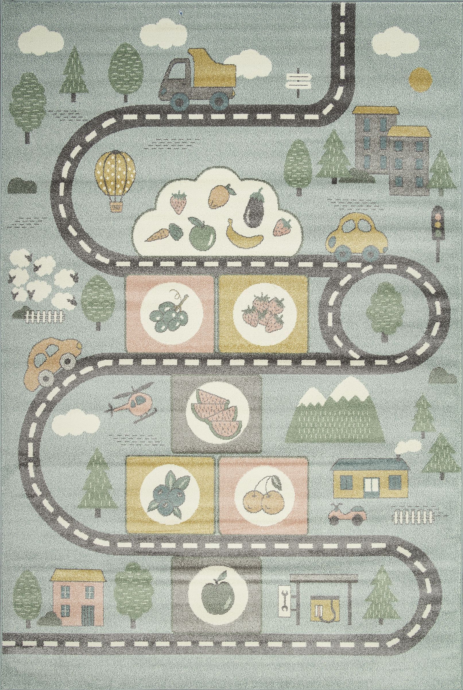 ковер izumrud c214 разноцветный