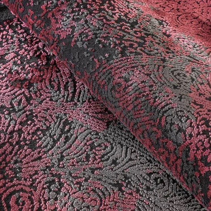 ковер tierra 12892 красная круг