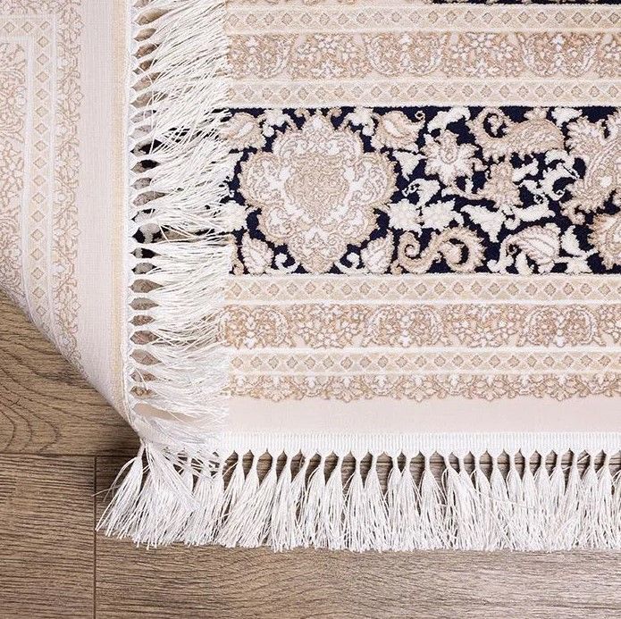 ковер семерканд 1302a lacivert / l_beige l.beige/lacivert