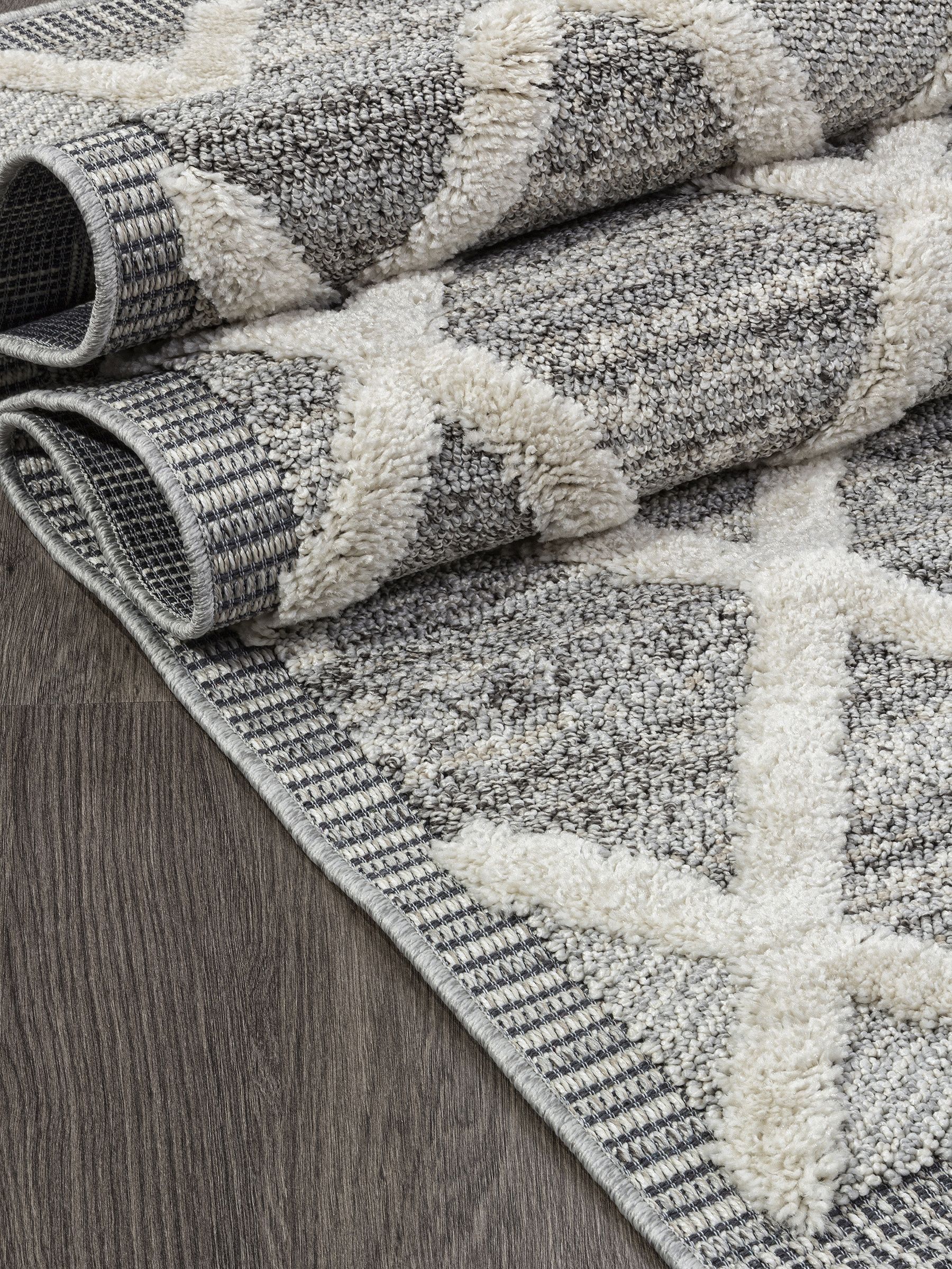 ковер tunis 6605a серый