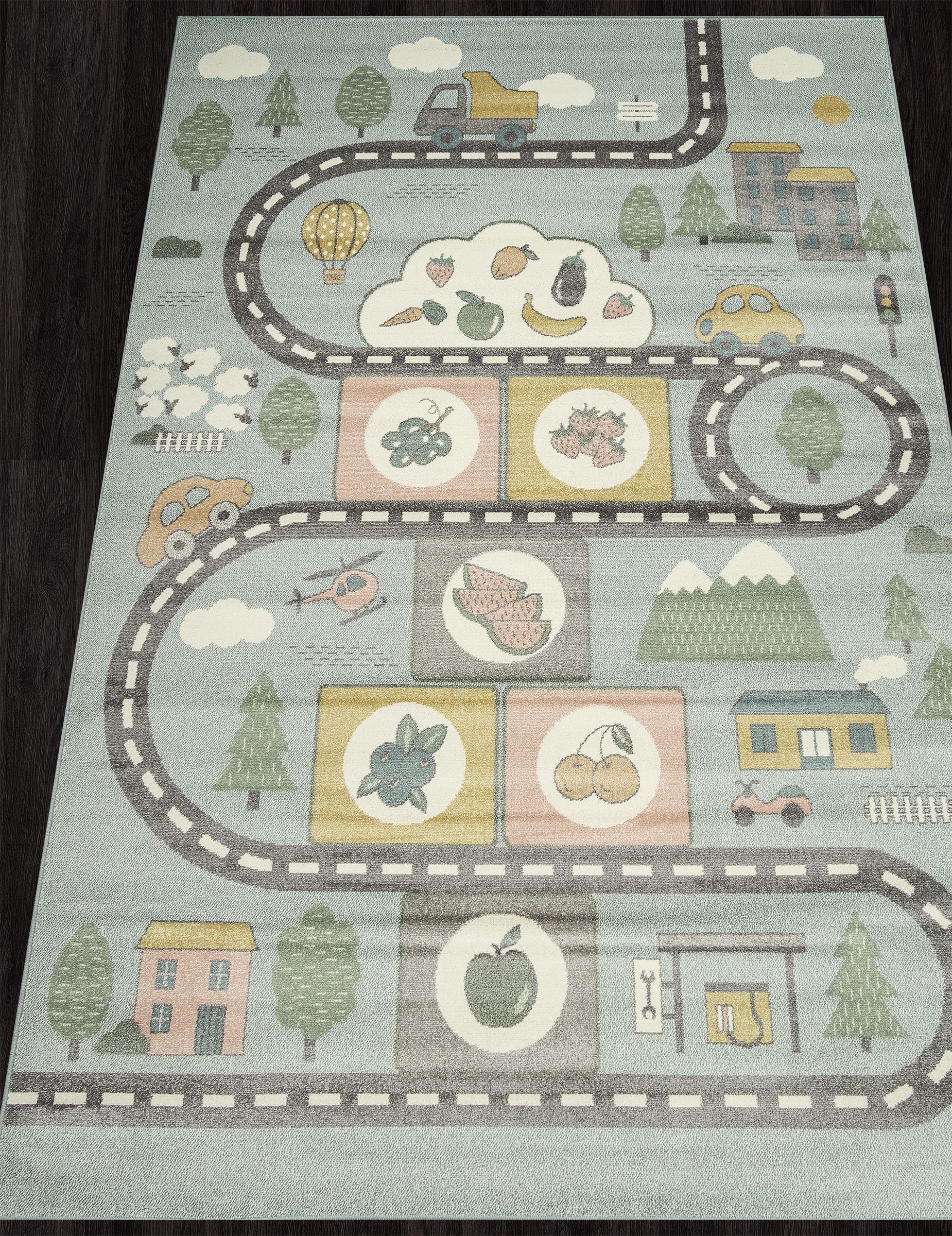 ковер izumrud c214 разноцветный