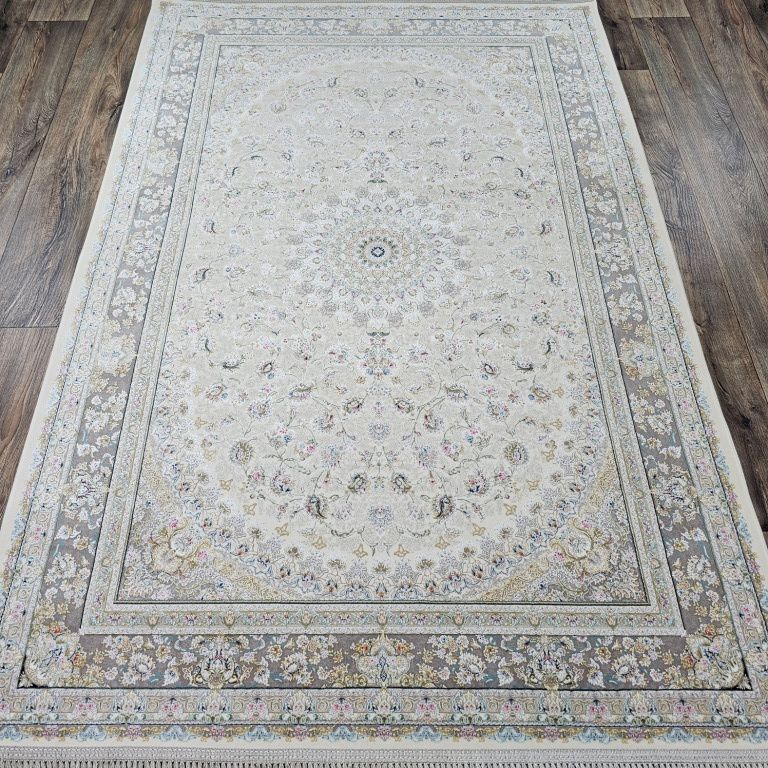 ковер kashan lux g414 0,8*1,5 cream