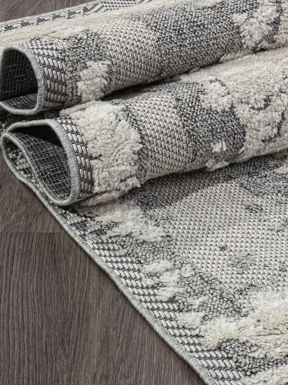 ковер tunis 5758a white/l.gray