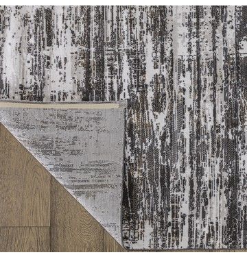 ковер pera 2748b c.antrasit/gold