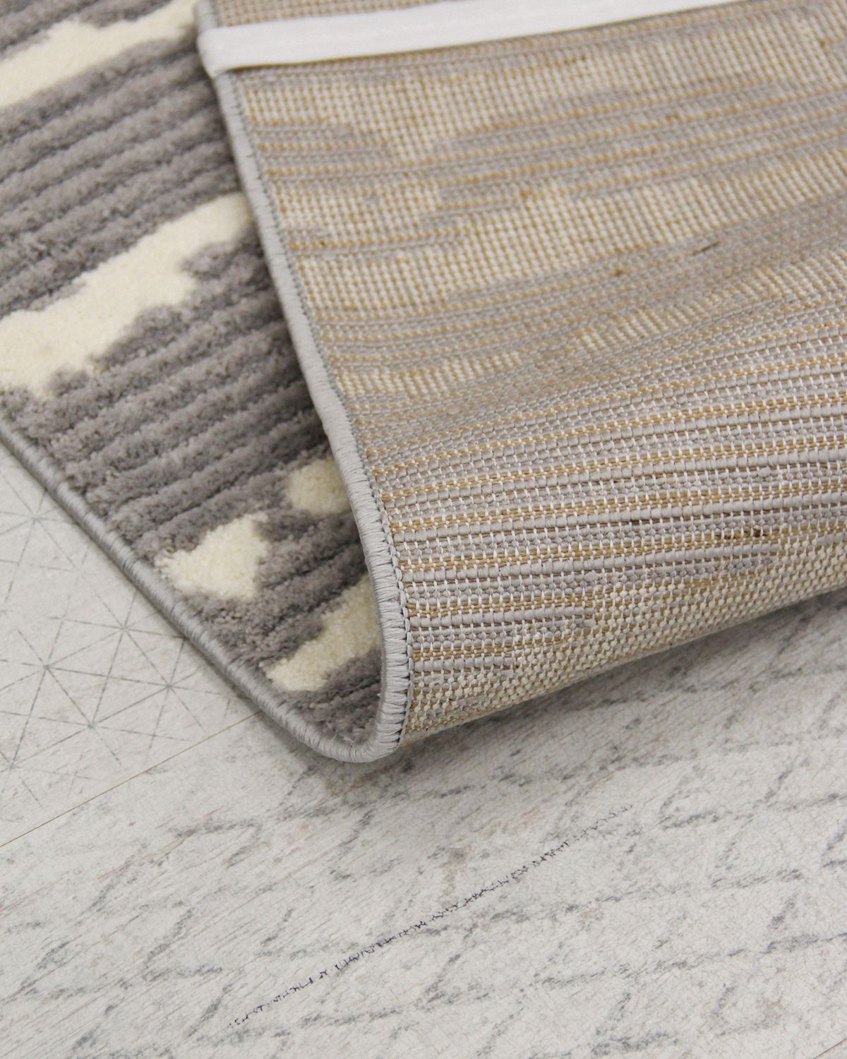 ковер lokum 0543 l.grey/cream