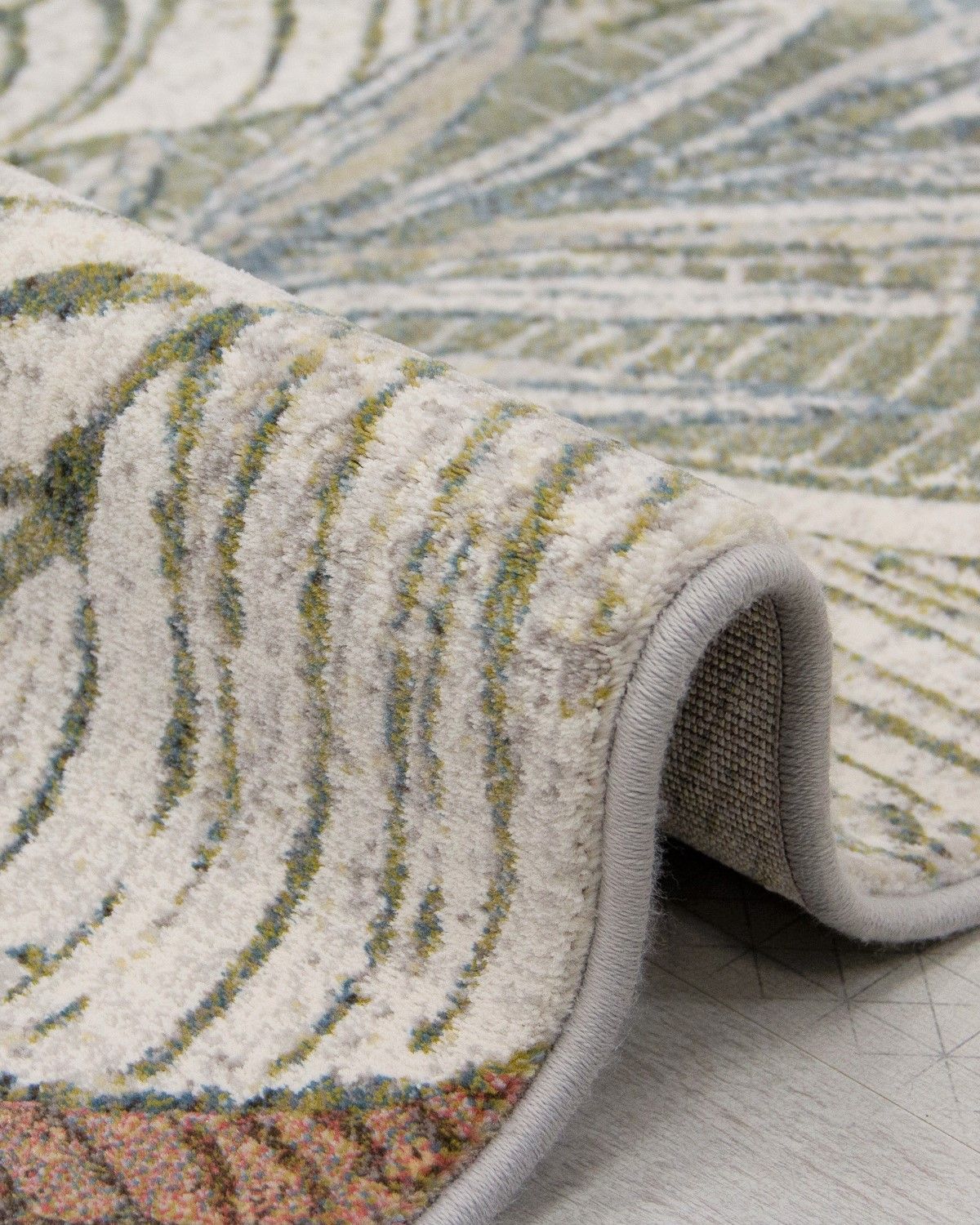 ковер magnum 63727 5240 green/orange