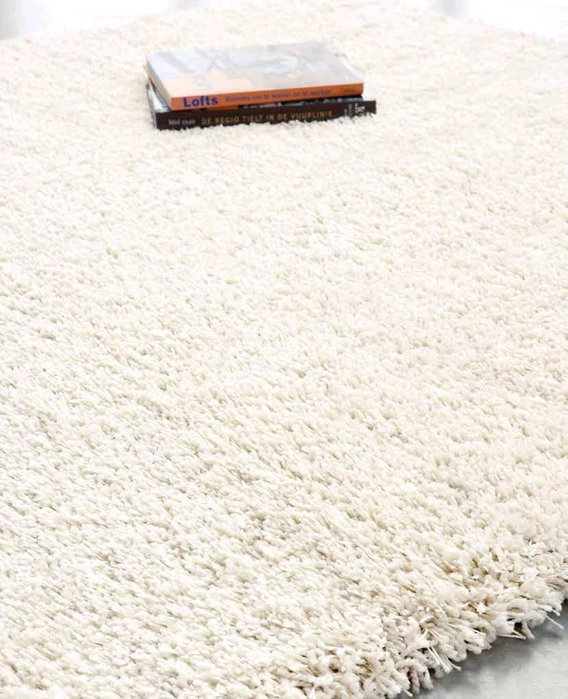 ковер luxury shaggy 7001600.8 snow white
