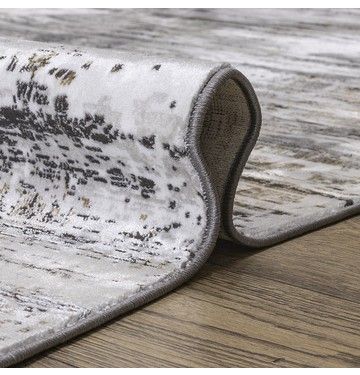 ковер pera 2748b c.antrasit/gold