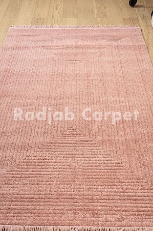 ковер пандора 1104a pink/pink