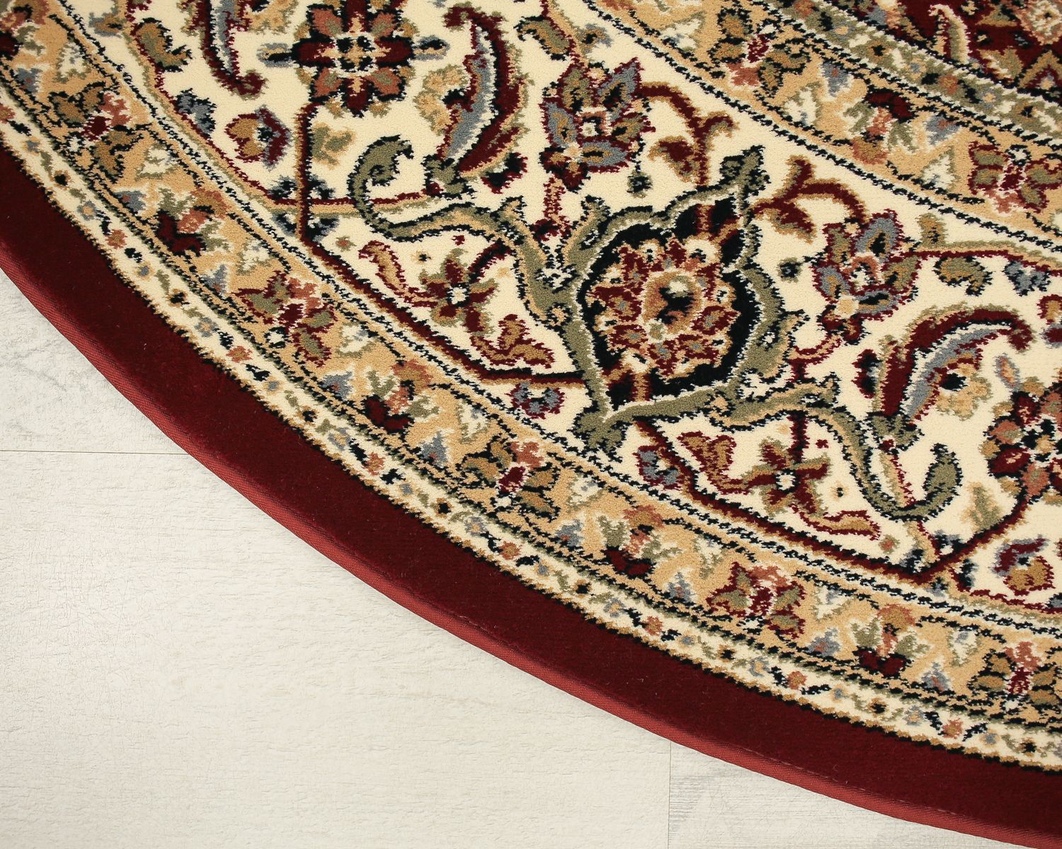 ковер premium 57011 1414 red овал