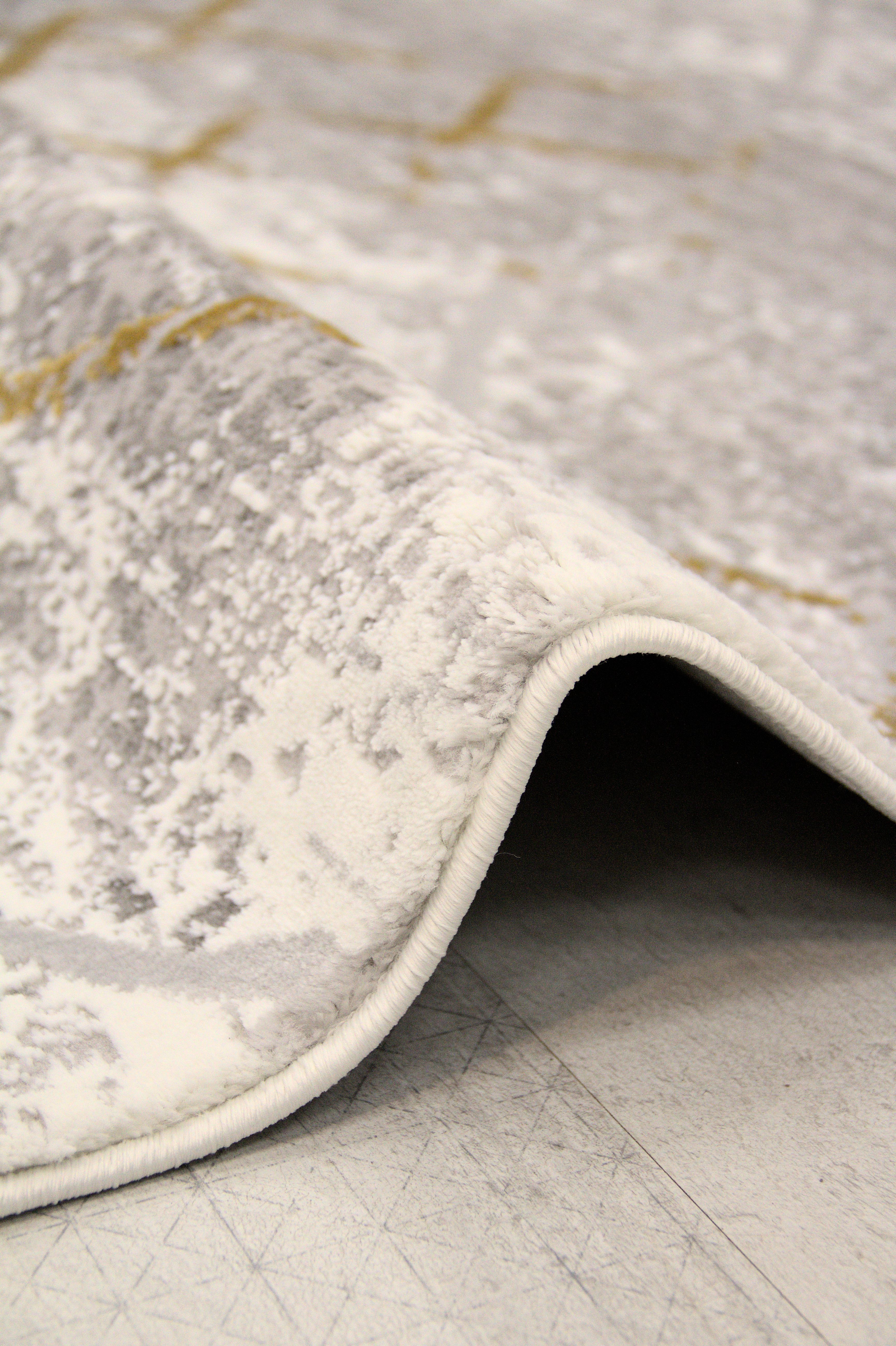 ковер lizy 9929 grey/yellow