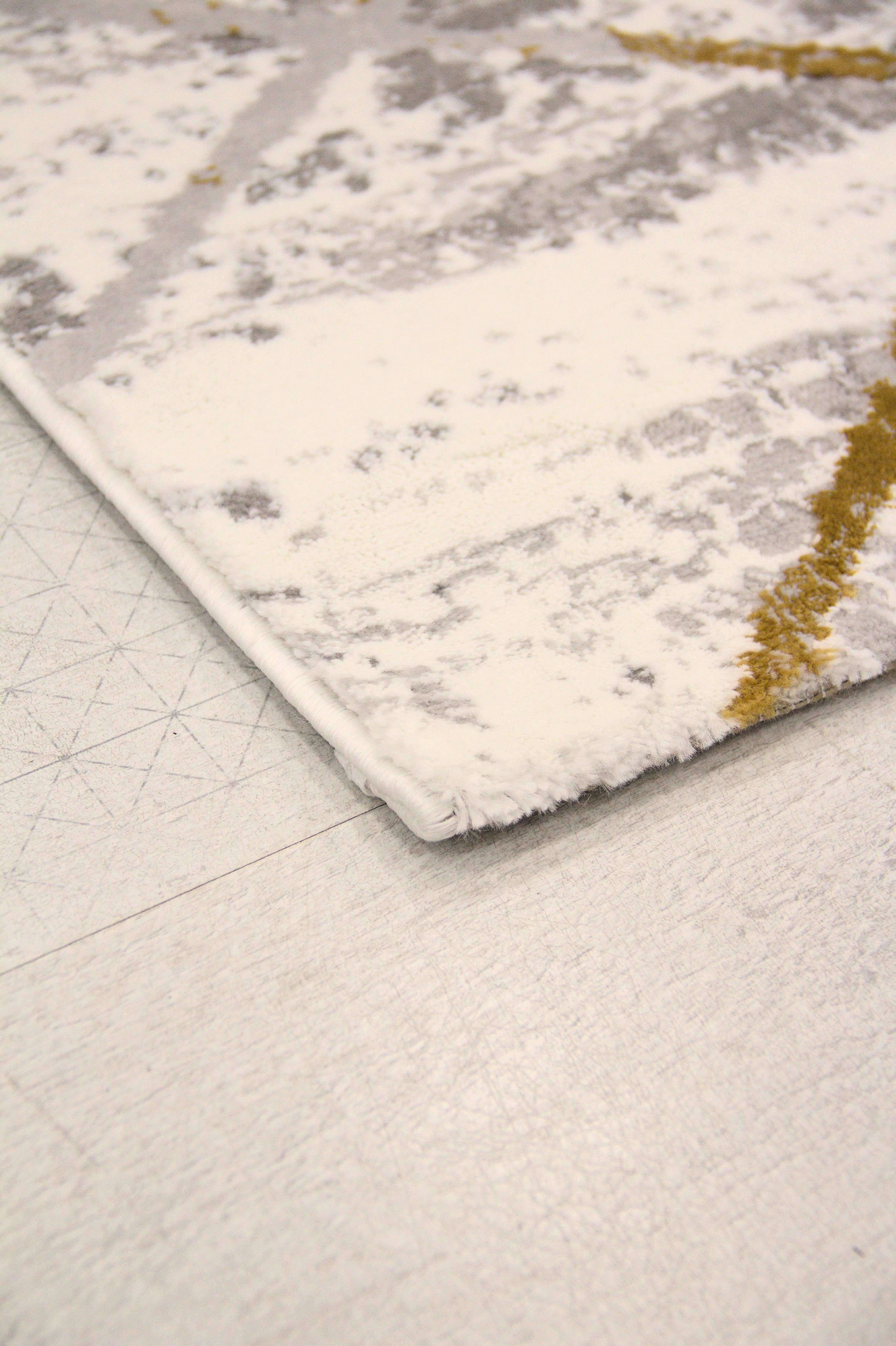 ковер lizy 9929 grey/yellow