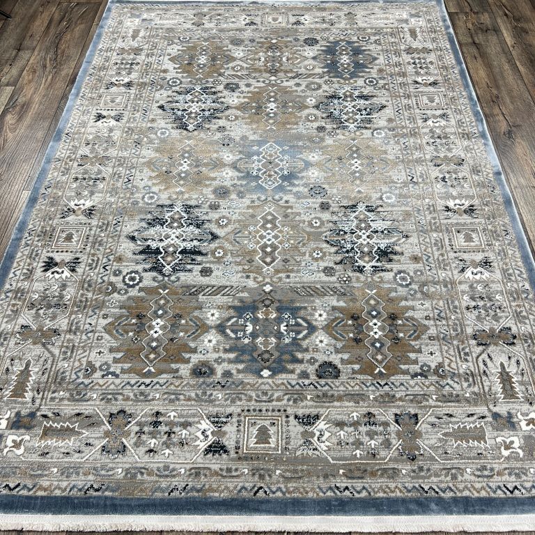 ковер deco 27334a blue-blue
