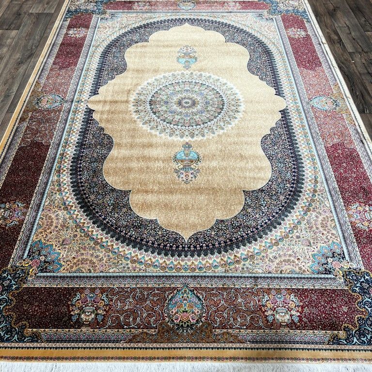 ковер qum g454 0,8*1,45 beige
