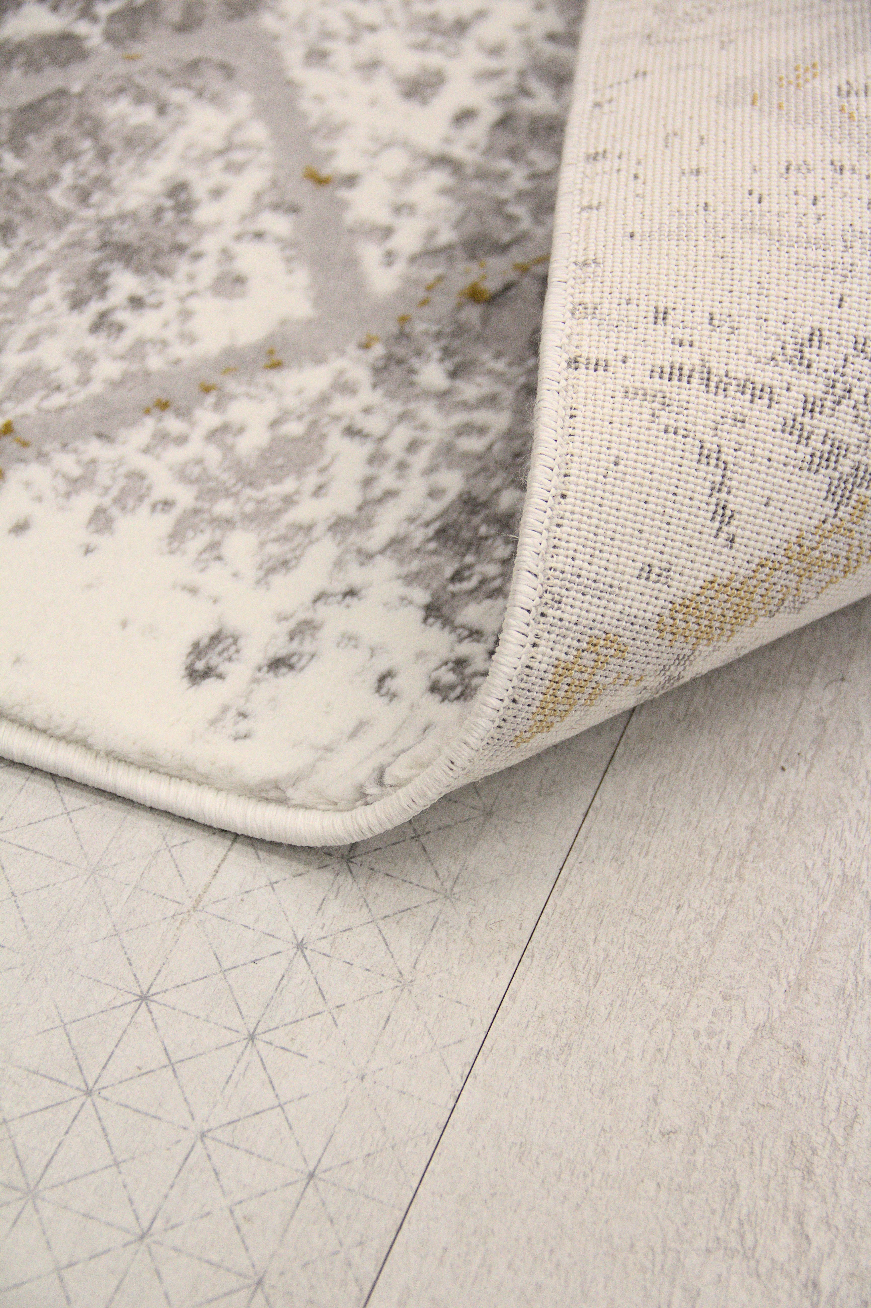 ковер lizy 9929 grey/yellow