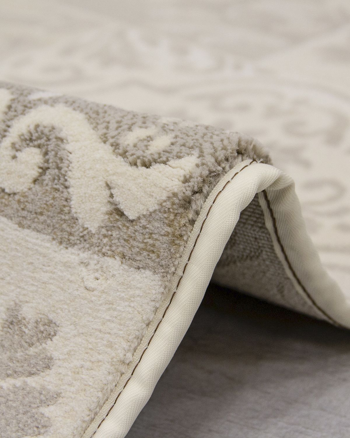 ковер magnum 64153 2575 l.grey овал