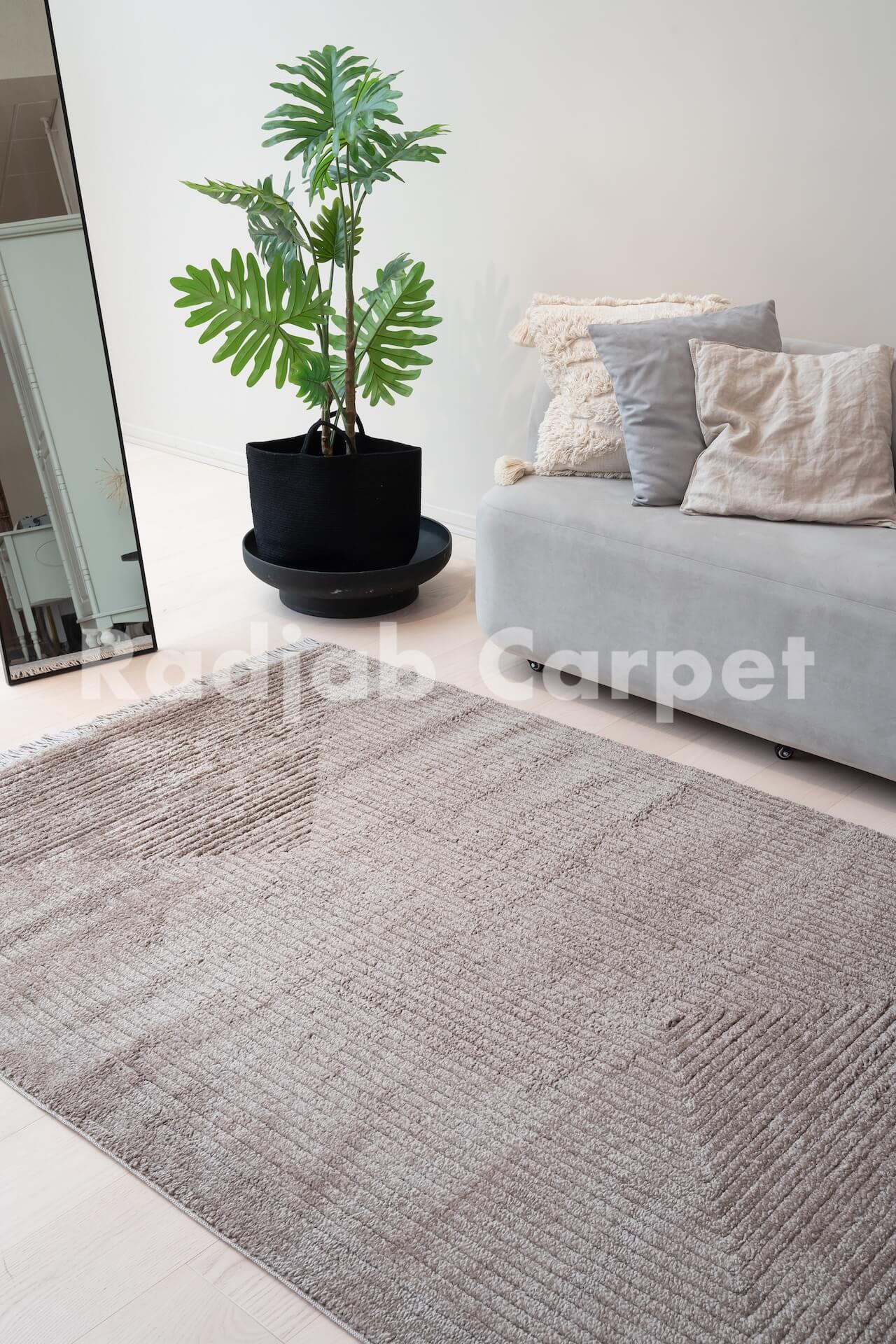 ковер пандора 1104a light grey/light grey