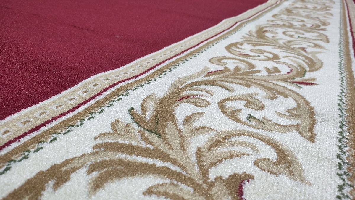 ковер акварель 20646 22133 красный