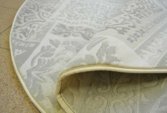 ковер magnum 64153 2575 l.grey круг