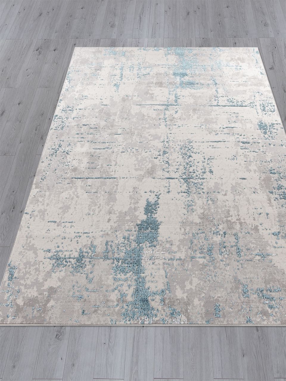 ковер liman f169 cream-d.blue