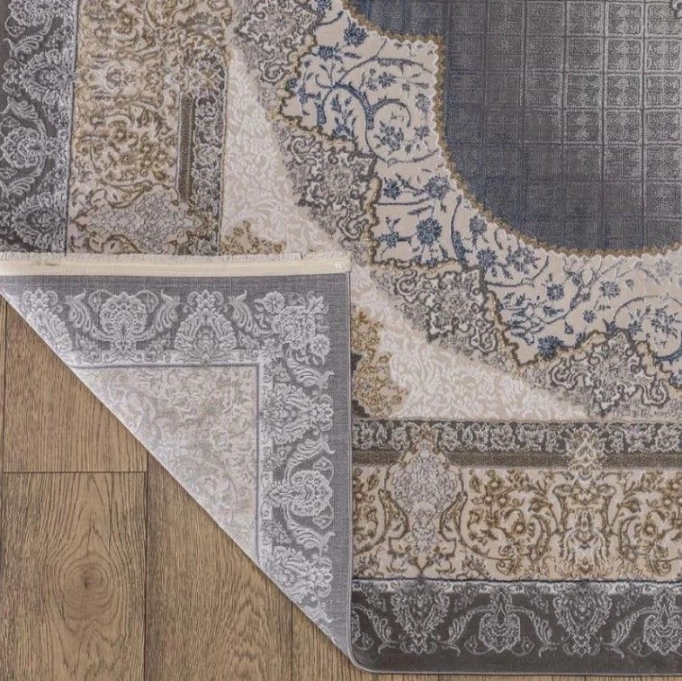 ковер diva ps30a shrnik dark gray