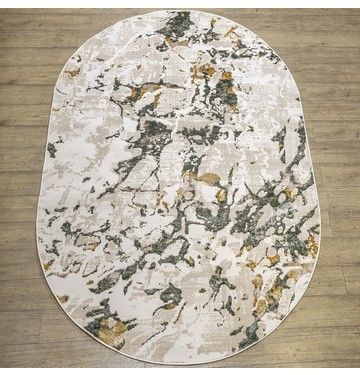 ковер rich kn56c shrnik cream овал