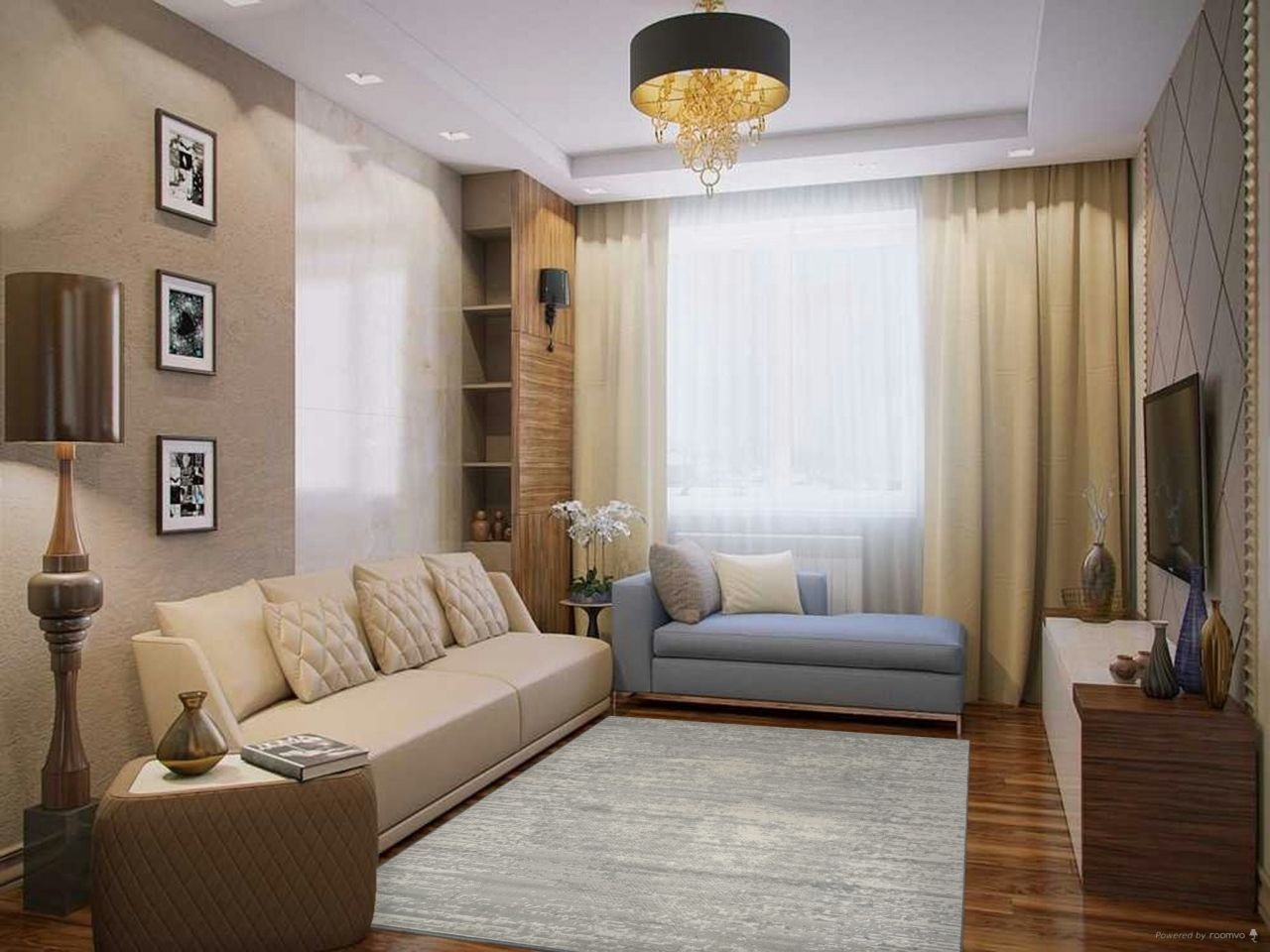 ковер cuba f270 blue