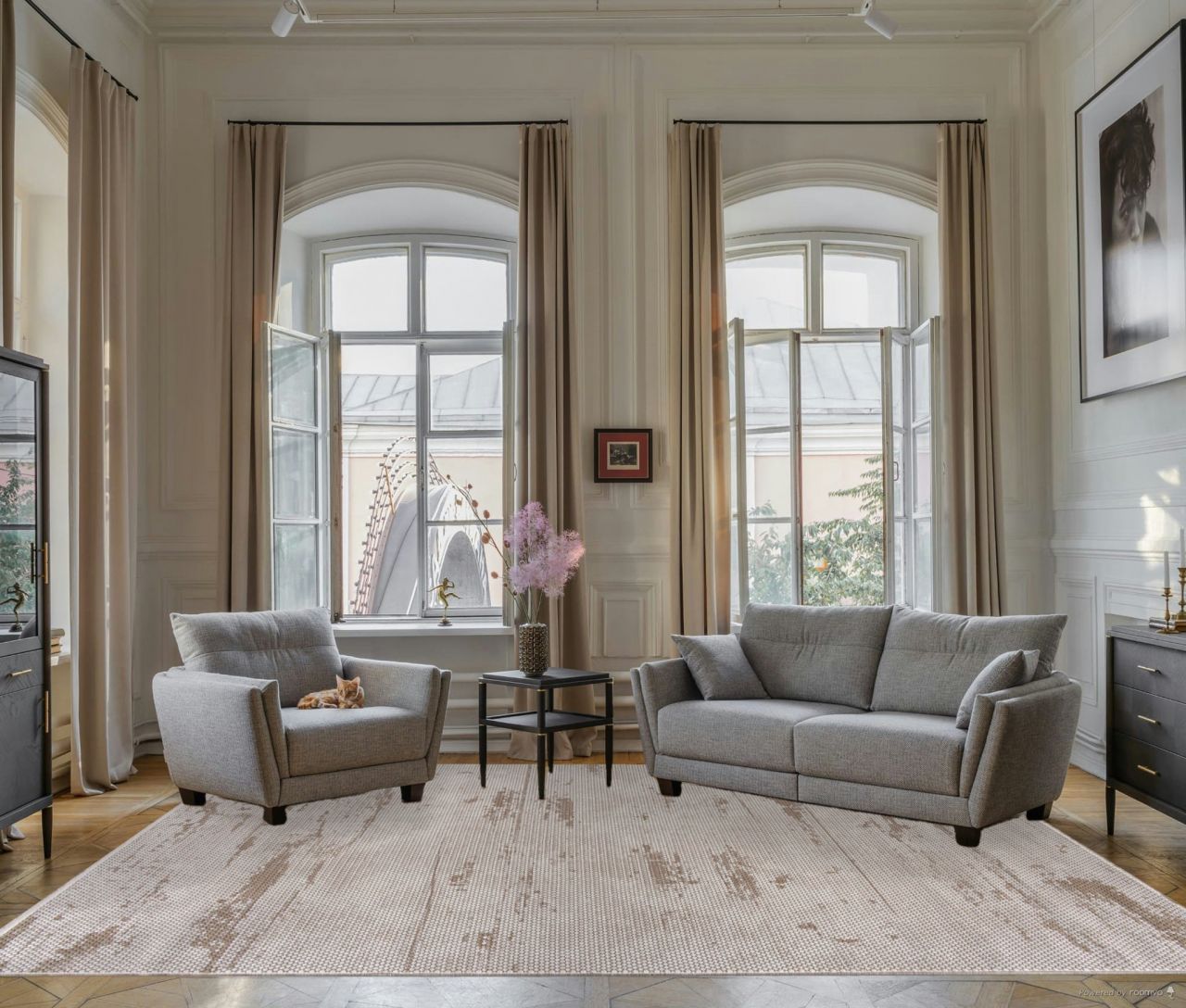 ковер oslo 71195 070 beige