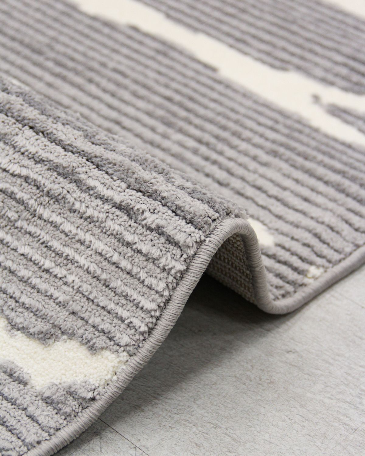 ковер lokum 0543 l.grey/cream