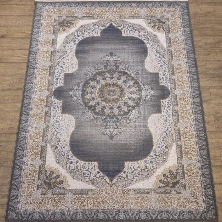 ковер diva ps30a shrnik dark gray