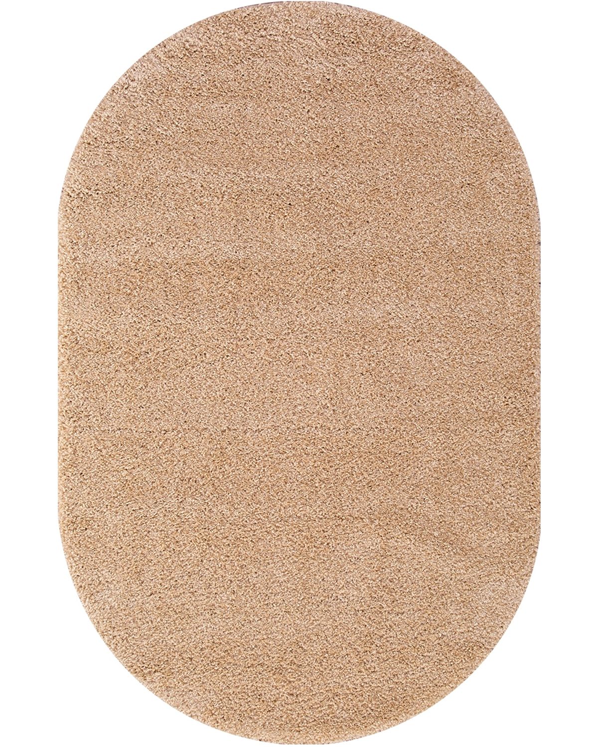 ковер shaggy ultra 600 beige овал