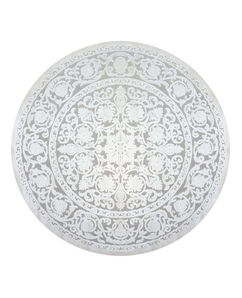 ковер milano 38064 656590 ivory/l.grey круг