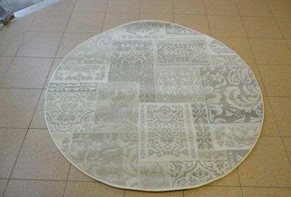 ковер magnum 64153 2575 l.grey круг