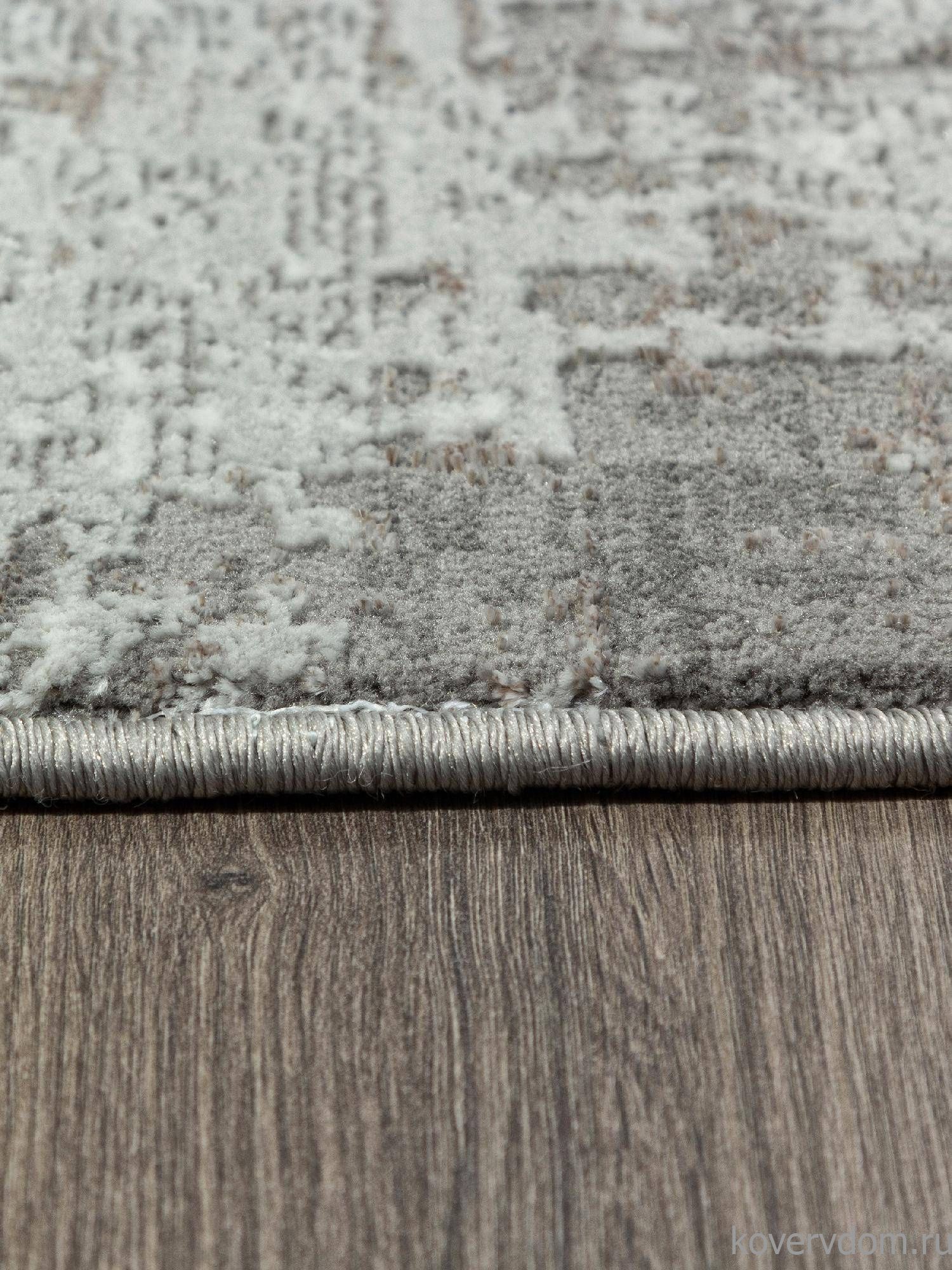 ковер graff f237 серый овал