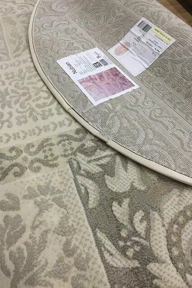 ковер magnum 64153 2575 l.grey круг