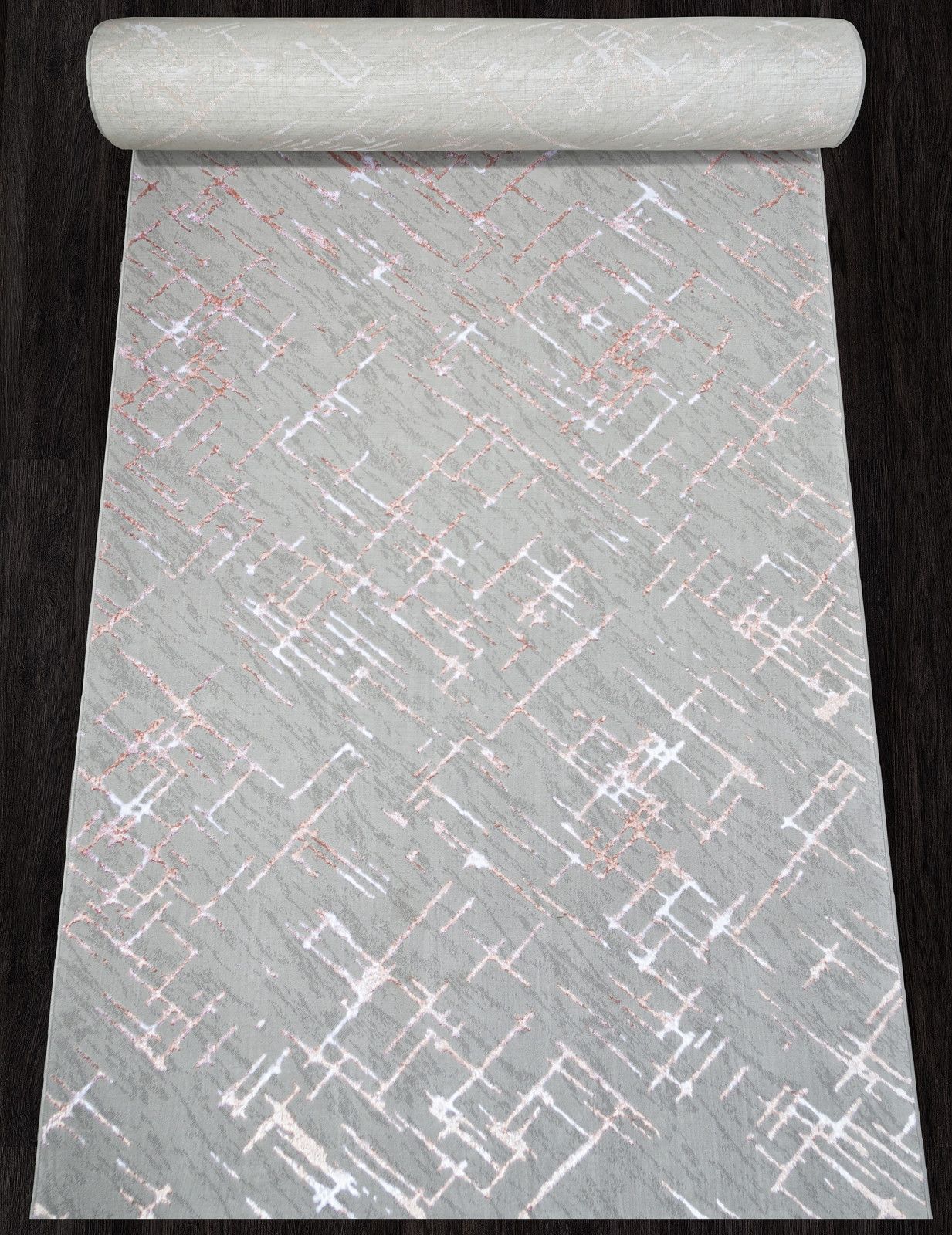 дорожка ковр. liman f164 розовый дорожка