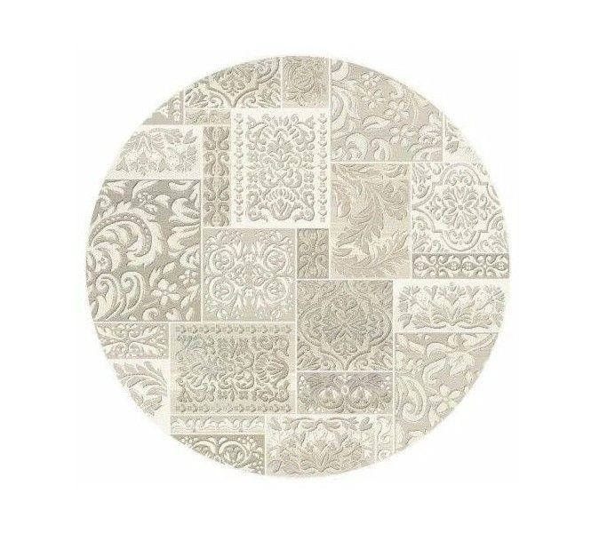 ковер magnum 64153 2575 l.grey круг