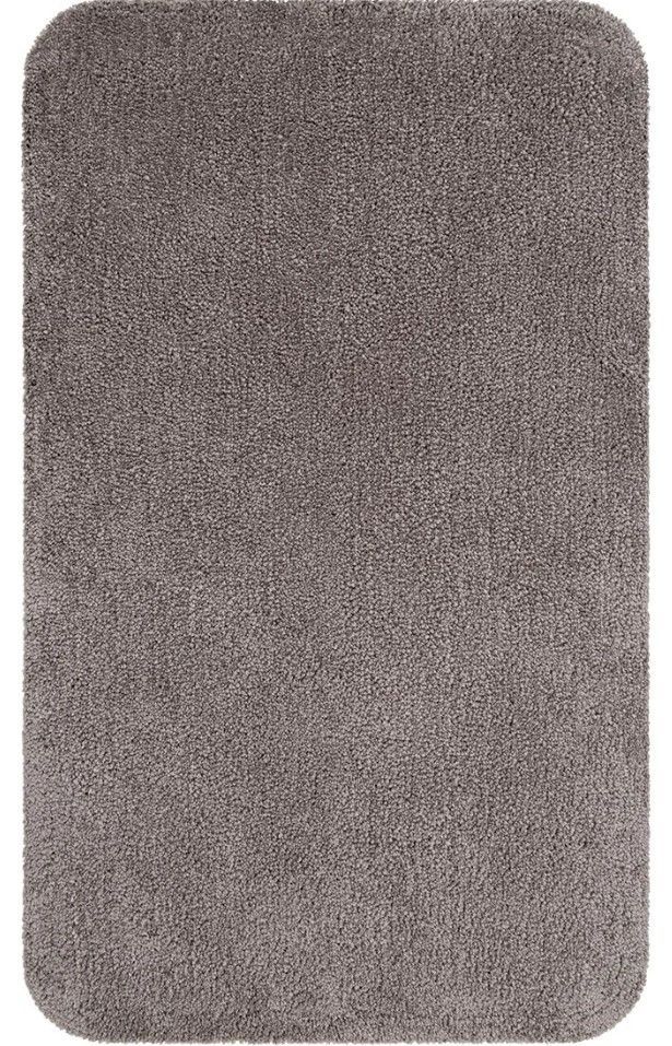 коврик для ванной m111301 серый полиэстер 65%, хлопок 35%