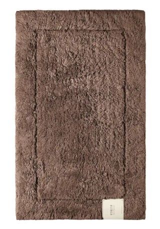 коврик для ванной m111343 коричневый 60% вискоза, 40% хлопок, декоративное плетение по периметру