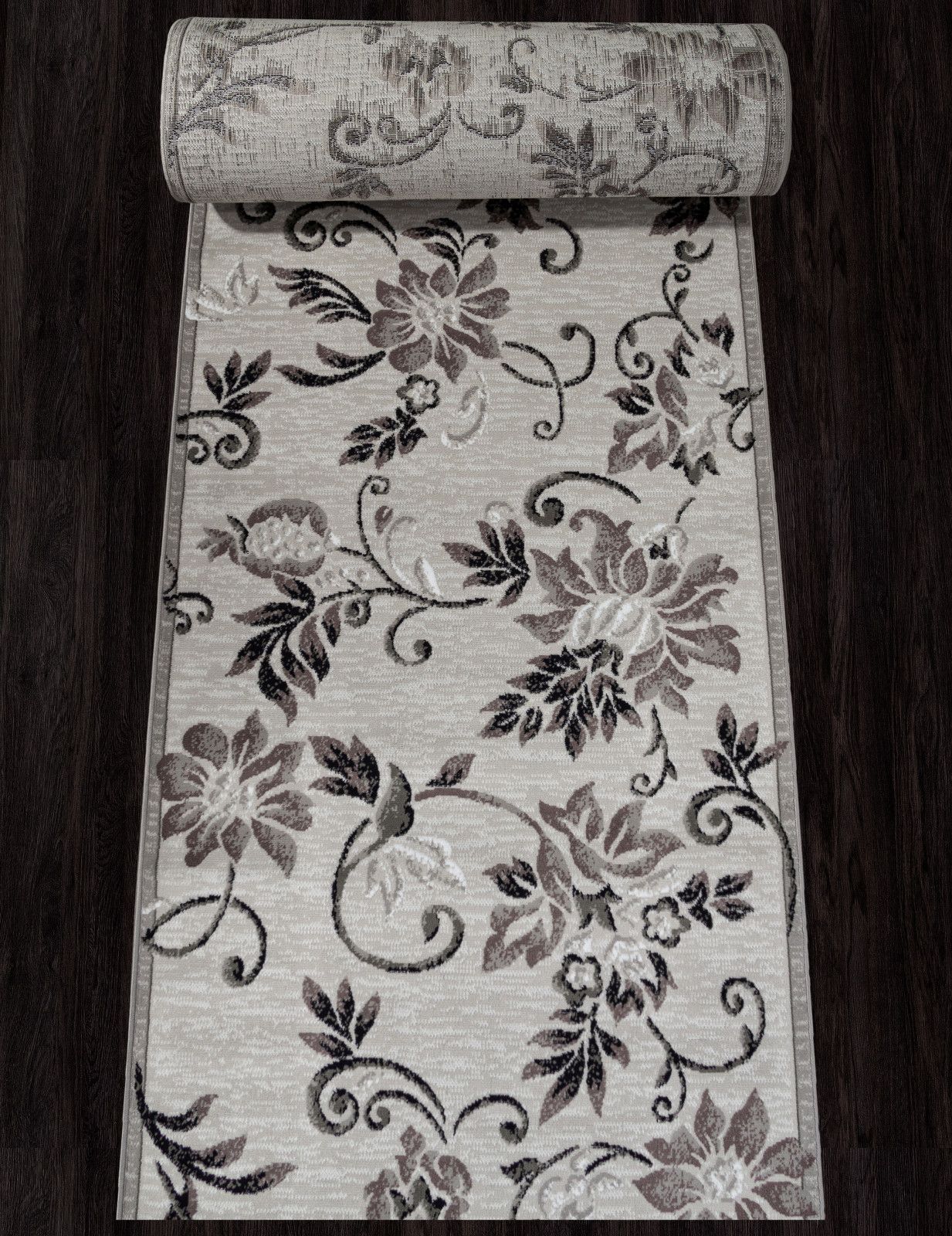 дорожка ковр. silver d353 gray дорожка 30 м